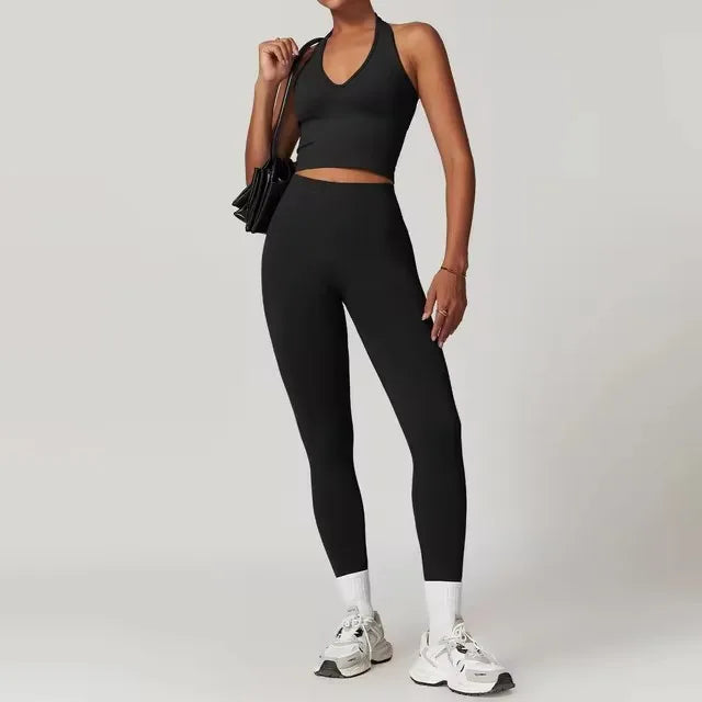 Seamless Tank Top Leggings Sets