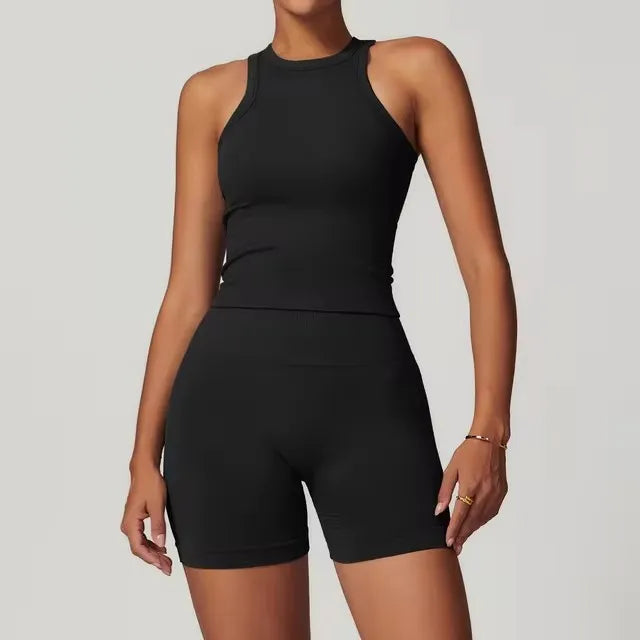 Seamless Tank Top Leggings Sets