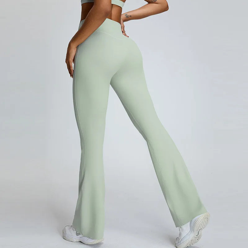 Technical Flared Leggings