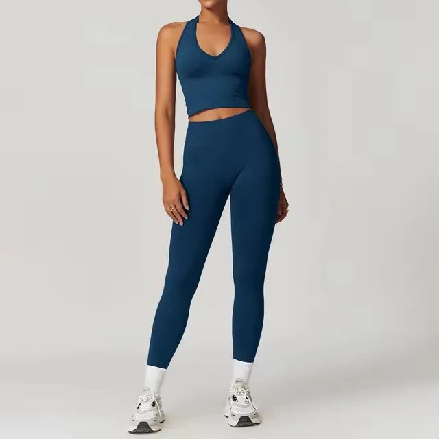 Seamless Tank Top Leggings Sets