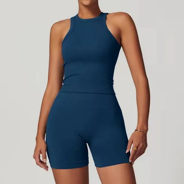 Seamless Tank Top Leggings Sets