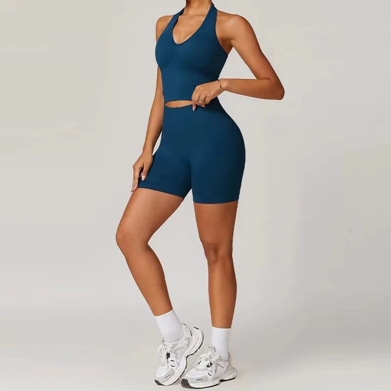 Seamless Tank Top Leggings Sets