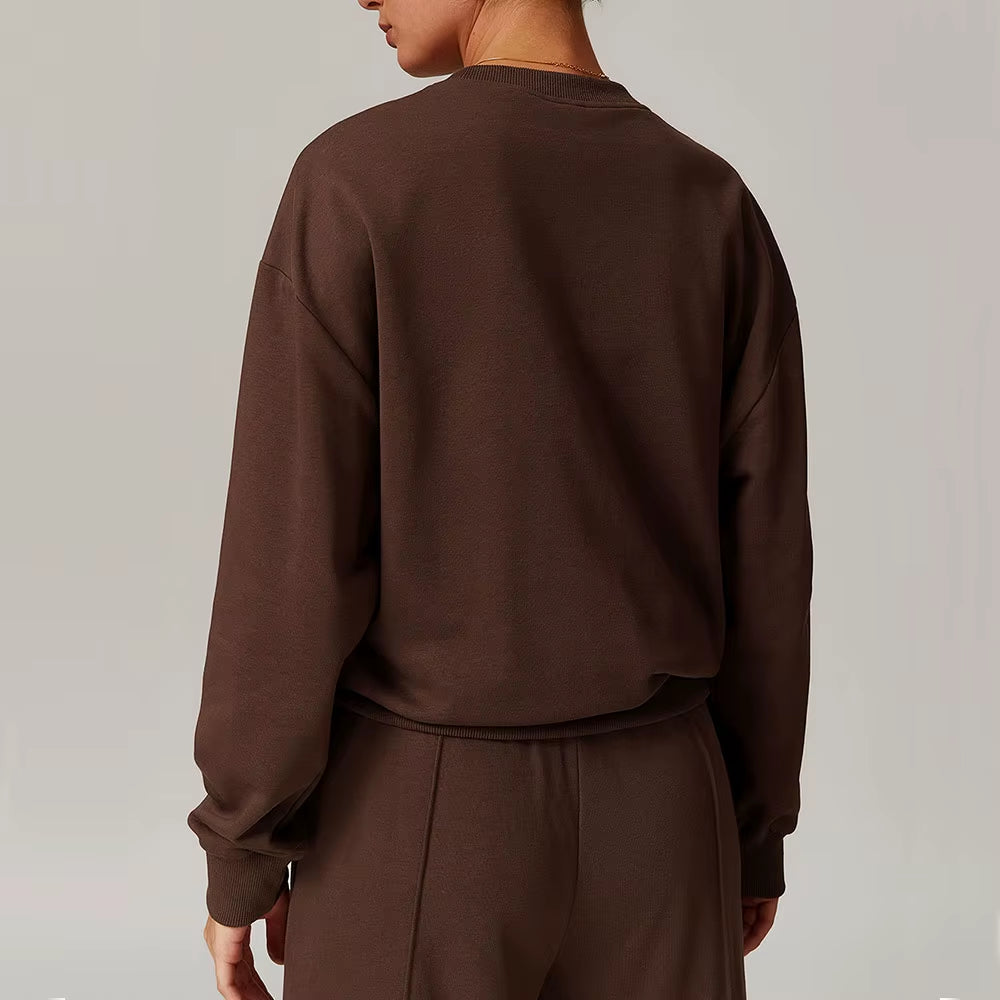 Knitted round Neck Hoodies