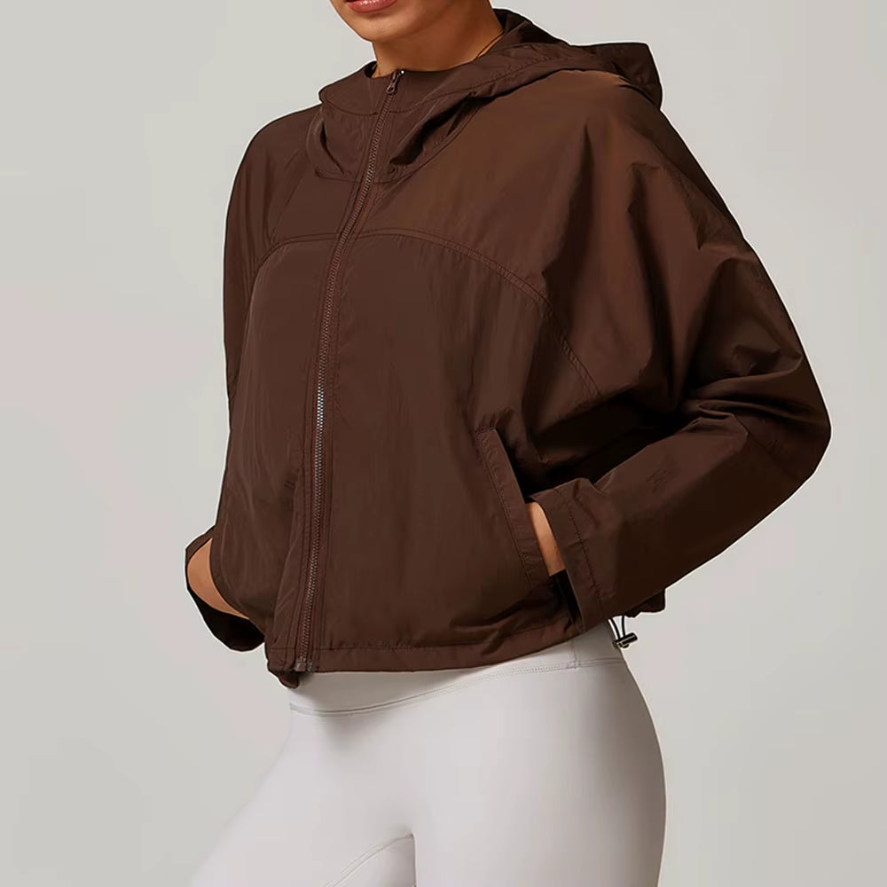 Long Sleeve Quick Dry Zipper Jackets