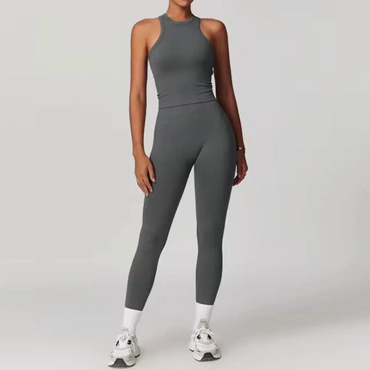 Seamless Tank Top Leggings Sets