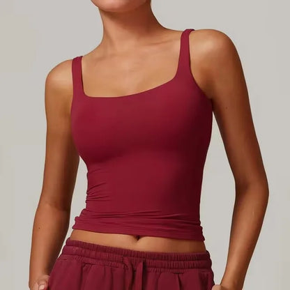 Sandy Mid Raise Tank Tops