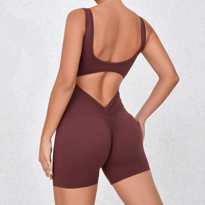 V-Back Rompers