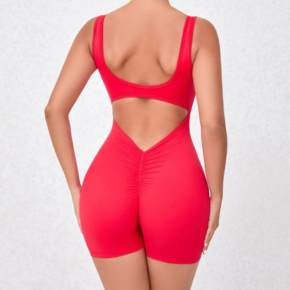 V-Back Rompers