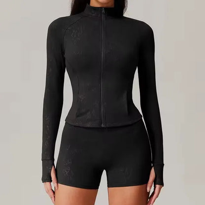 Chelsea Zipper Jacket Leggings Sets