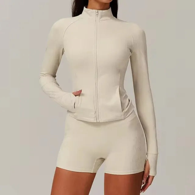 Chelsea Zipper Jacket Leggings Sets