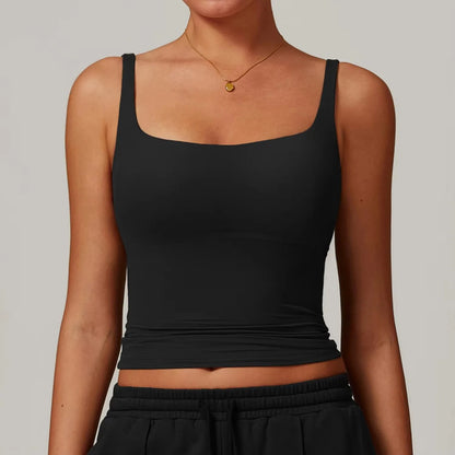 Sandy Mid Raise Tank Tops