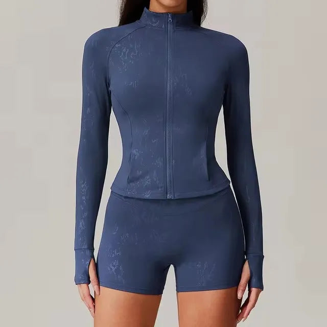 Chelsea Zipper Jacket Leggings Sets