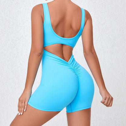 V-Back Rompers