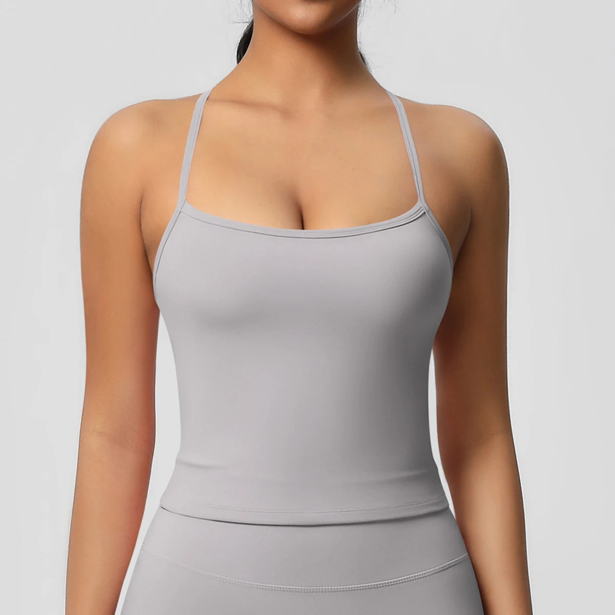 Cross Back Tank Top