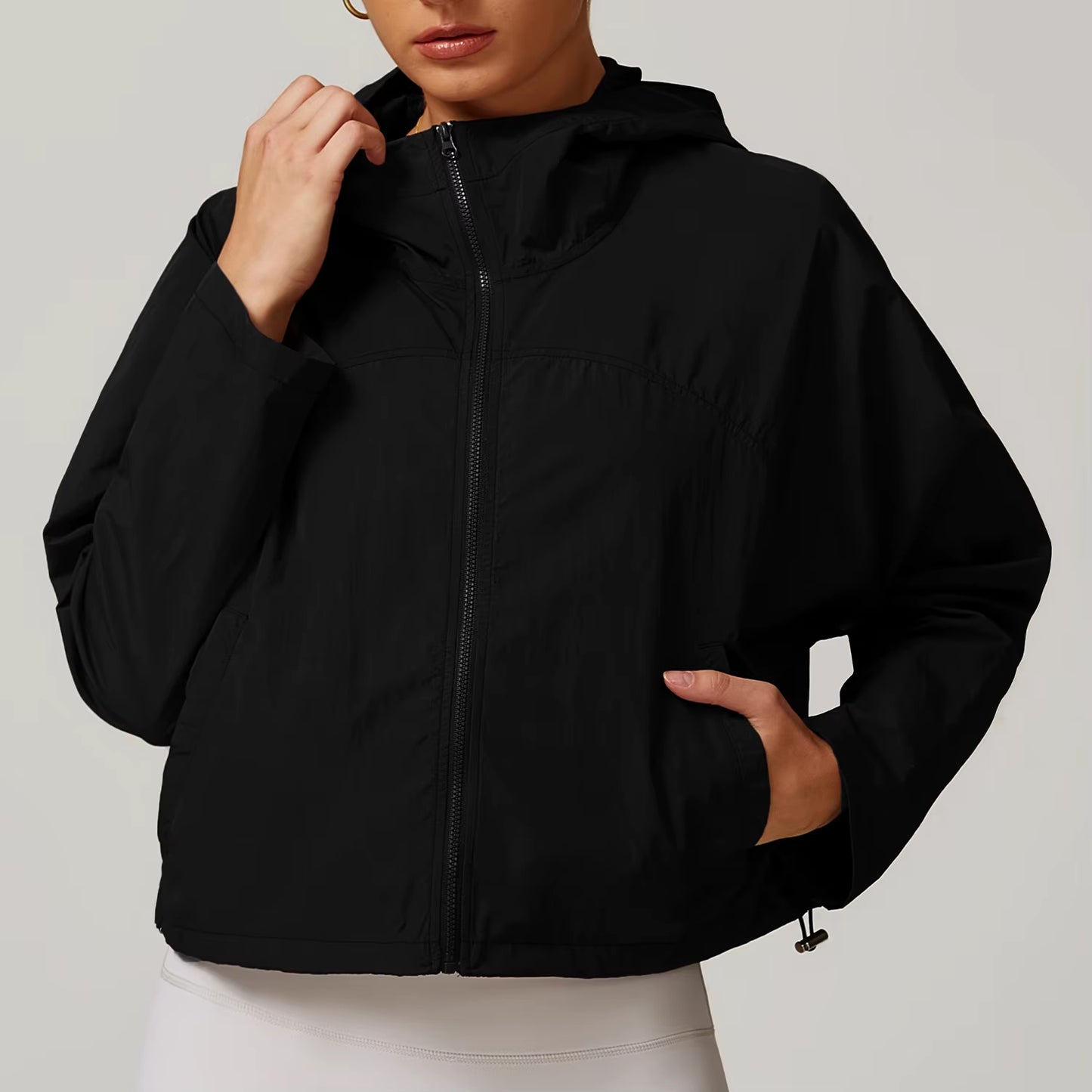 Long Sleeve Quick Dry Zipper Jackets