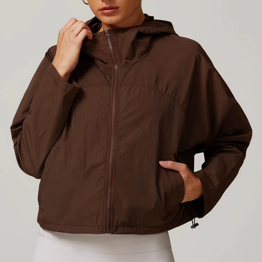 Long Sleeve Quick Dry Zipper Jackets