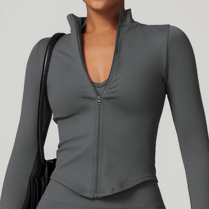 Long Sleeve Zipper Jacket