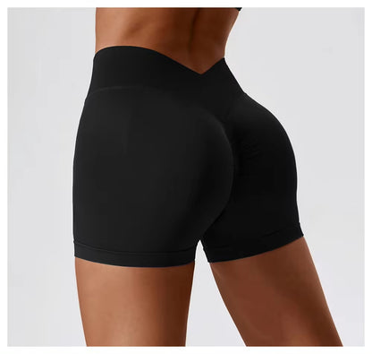 V Shape Seamless Shorts