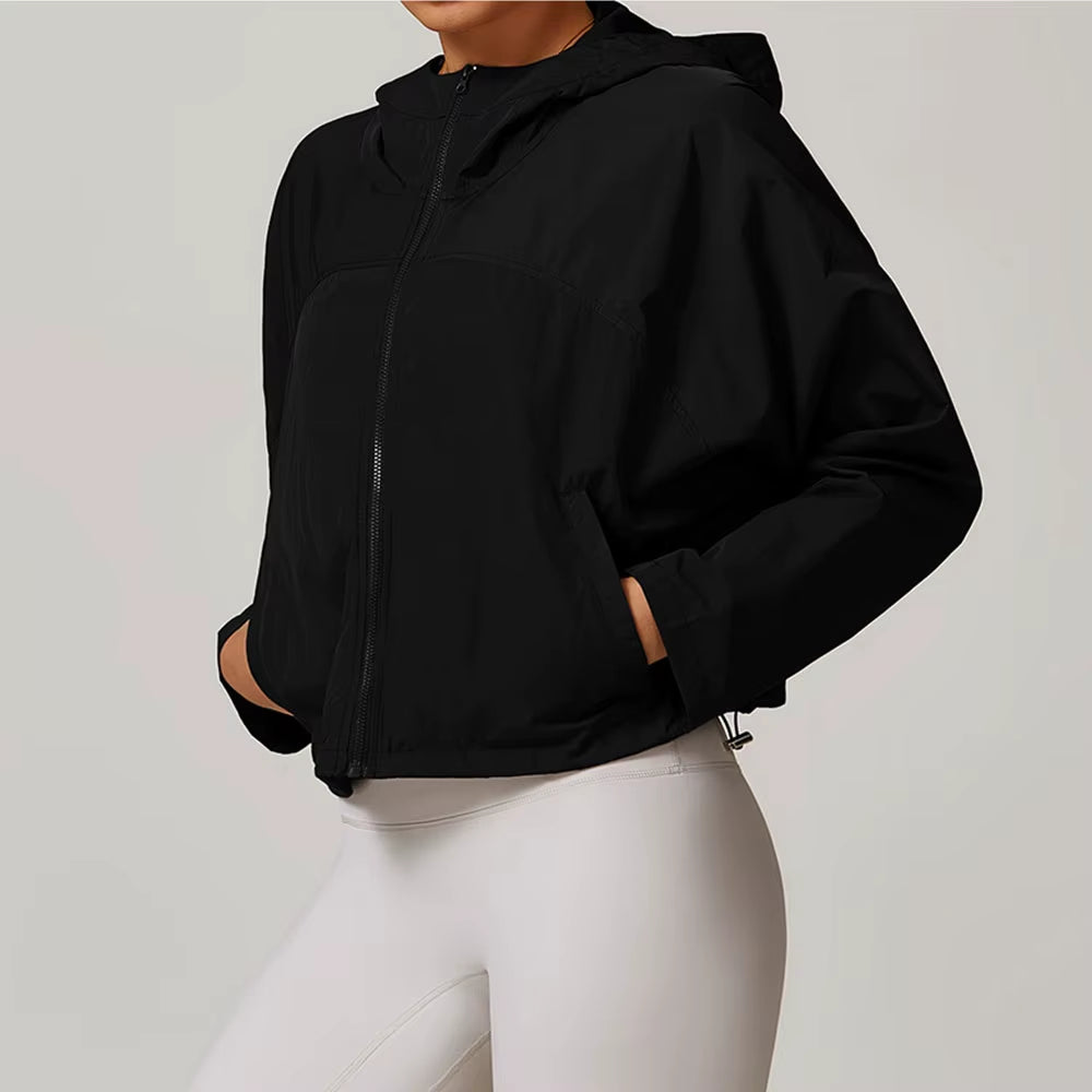 Long Sleeve Quick Dry Zipper Jackets